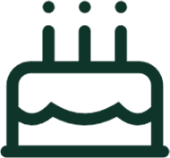 CELEBRATE YOUR 
BIRTHDAY WITH US