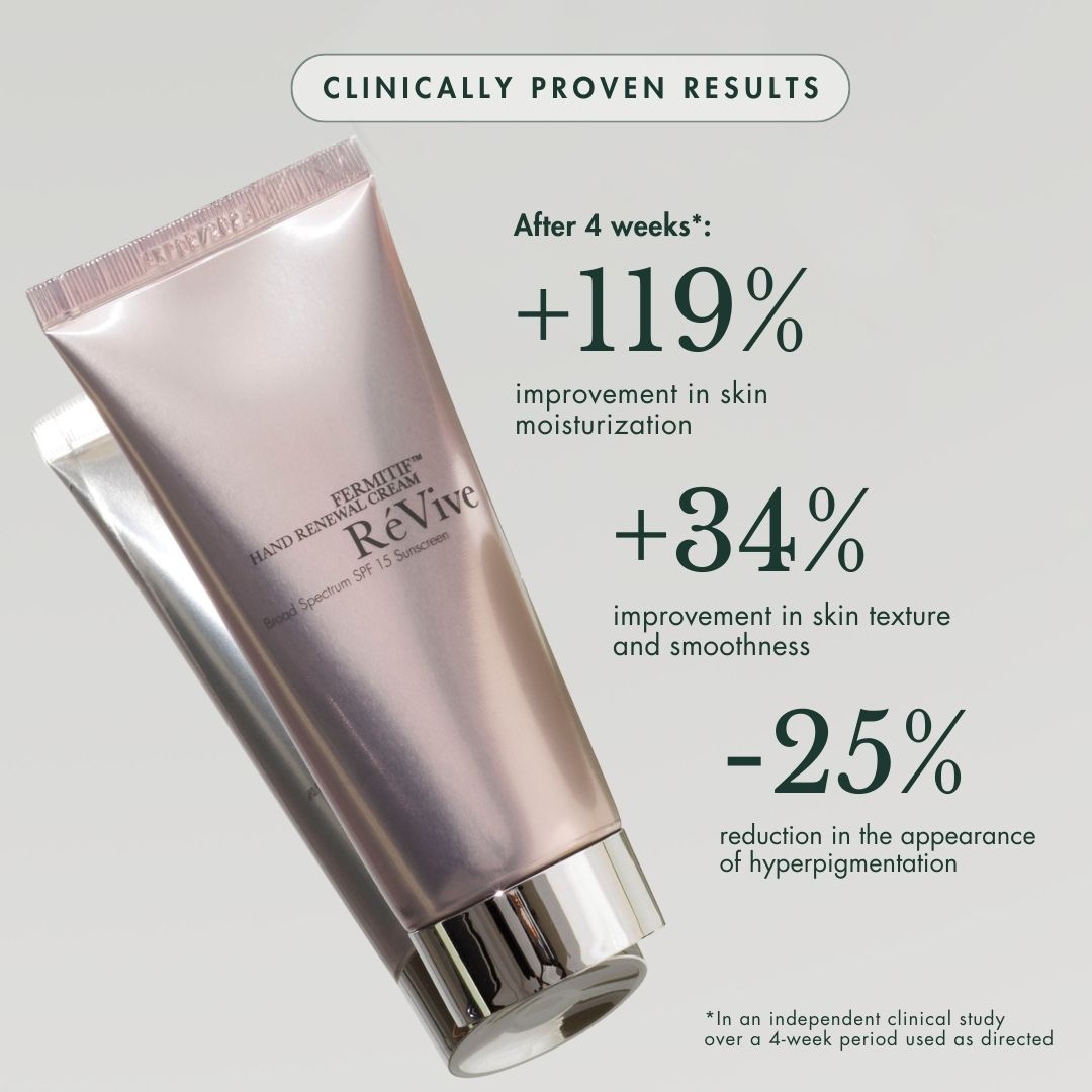 Fermitif Hand Renewal Cream | SPF 15 Sunscreen | ReVive Skincare